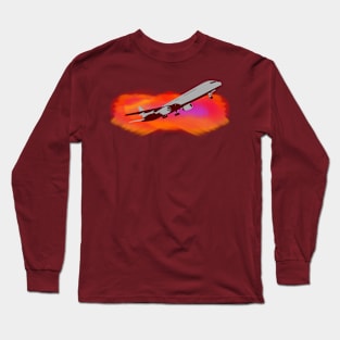 Aeronautical Expressions: Elevating Artistic Horizons Long Sleeve T-Shirt